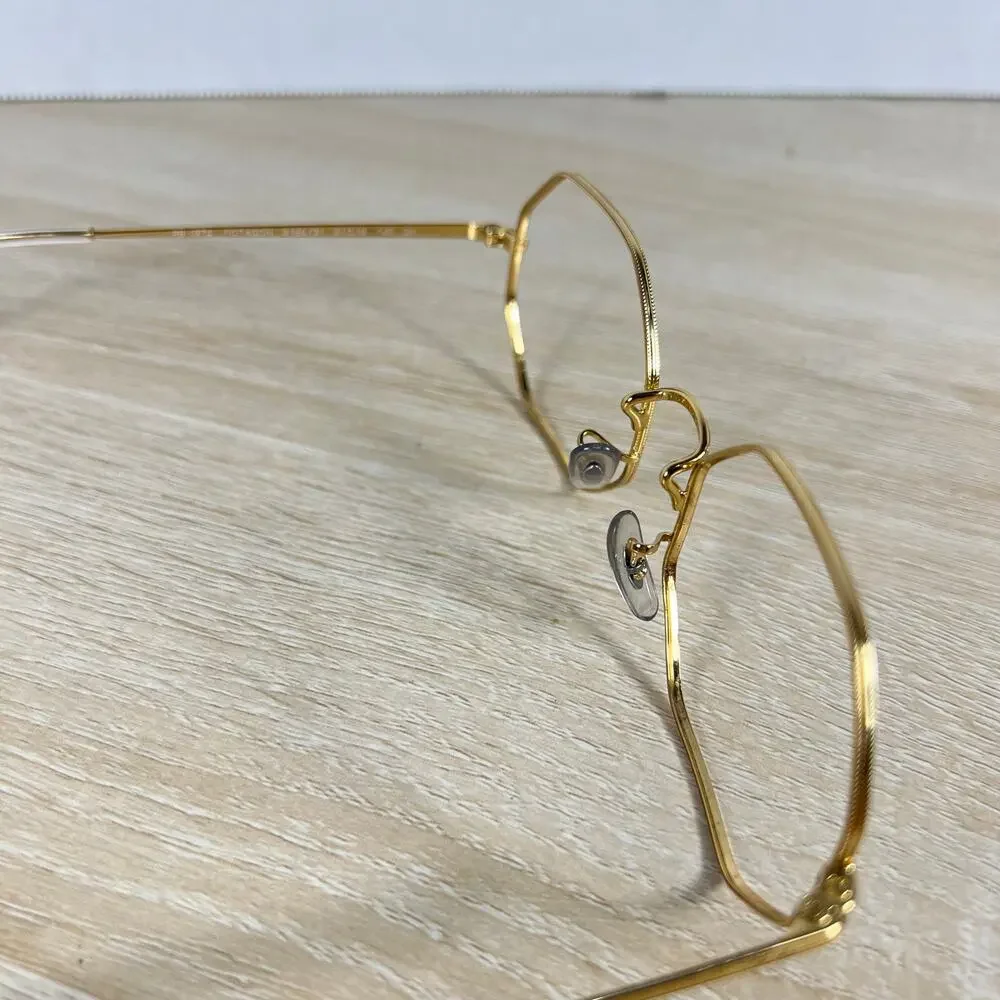Ray-Ban RB1972 Octagon 9196/31 Sunglasses Gold Frames Only 54-19-145 Italy